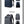 ARCTIC HUNTER expandable waterproof travel backpack shown in Business Blue and Tech Gray