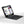 Black tablet keyboard folio case with kickstand and built-in detachable keyboard