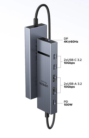 UGREEN Revodok Pro 6in1 USB-C Multiport Adapter and USB Hub
