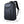 Large blue backpack with front zip pockets, top flap pocket, and padded shoulder straps