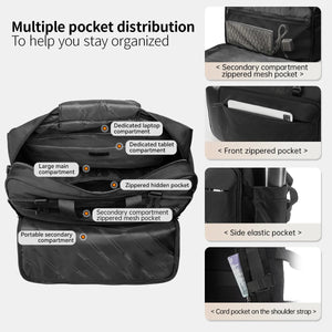 TIGERNU B9815 Large Capacity Lightweight Waterproof Travel Backpack