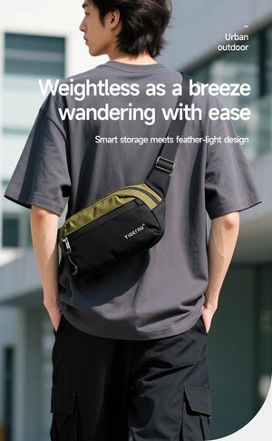 TIGERNU S81166 Urban Lightweight Compact Waterproof Crossbody Bag