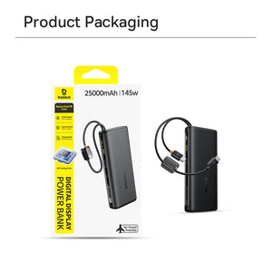 BASEUS EnerFill FC41 Fast Charging Power Bank with Digital Display