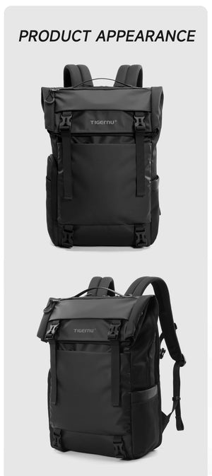 TIGERNU B91025 Expandable Large Capacity Waterproof Travel Backpack