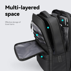 MARK RYDEN MR6033 Compact Durable Waterproof Business and Laptop Backpack