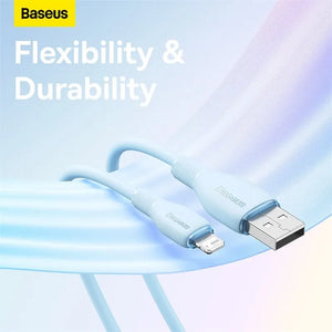 BASEUS Pudding Series 2.4A USB-A to Lightning Fast Charging Cable