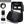 Black hiking backpack with internal laptop sleeve and zippered rain cover pocket