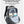 Grey compact backpack interior with organized compartments for laptop, phone, and essentials