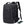 Black waterproof travel backpack with front panel and dual front zipper compartments