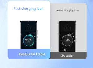 BASEUS Pudding Series 100W USB-C to USB-A Fast Charging Cable