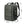 Green expandable travel backpack with front zip pocket, padded back, and adjustable straps