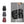 Black waterproof travel backpack with trolley strap and top handle