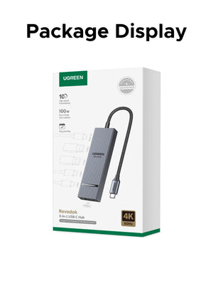 UGREEN Revodok Pro 6in1 USB-C Multiport Adapter and USB Hub