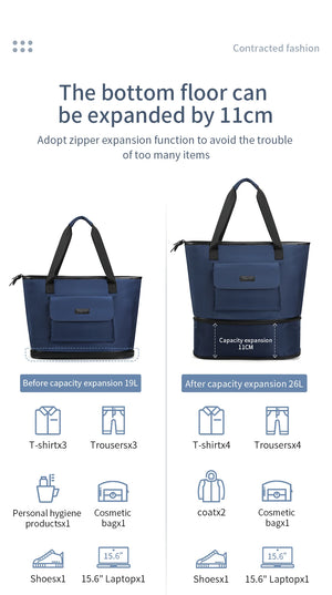 TIGERNU S8395 Lightweight Waterproof Folding Tote Bag