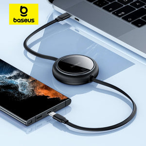 BASEUS Free2Draw 100W Retractable USB-C to USB-C Fast Charging Cable