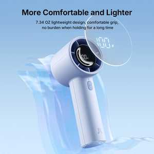 JISULIFE Life10s Mini Rechargeable Handheld Portable Fan