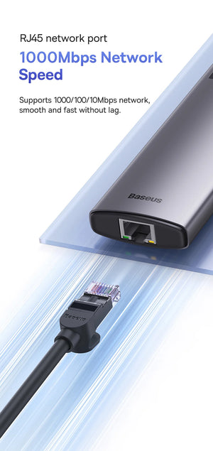 BASEUS Star Joy Series 8in1 USB-C Multiport Adapter and USB Hub