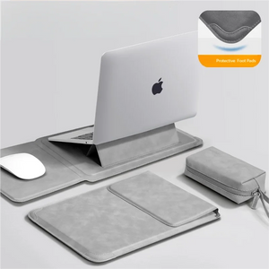 TAIKESEN Multifunctional Lightweight Magnetic Laptop and Tablet Sleeve with Stand