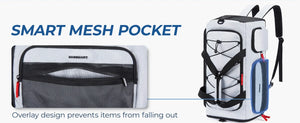 BAGSMART 3in1 Large Capacity Duffle and Sports Backpack