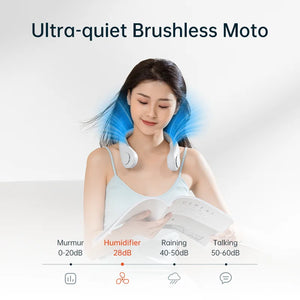 JISULIFE Life3 Rechargeable Portable Neck Fan