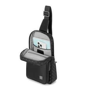WiWU Compact Waterproof Cross Body Bag with Fingerprint Lock