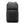 Black water-resistant travel backpack with textured front and top padding