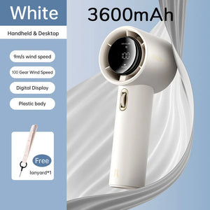 JISULIFE Pro1s Mini Rechargeable Handheld Portable Fan