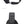 Black crossbody sling bag side and back views with adjustable shoulder strap.