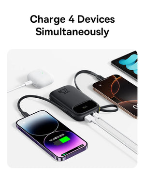 BASEUS QPow3 Digital Display Power Bank with Built-In Cable