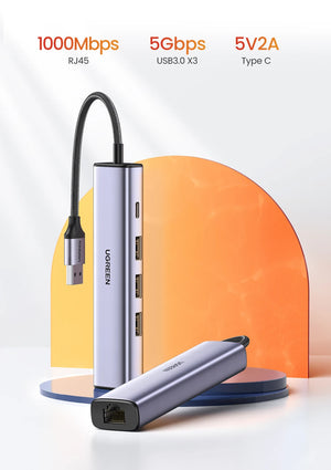 UGREEN 5in1 Multiport Adapter and USB Hub