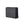 Black rectangular pouch on a white background