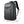 Large dark gray backpack with front zip pockets, top flap pocket, and padded shoulder straps