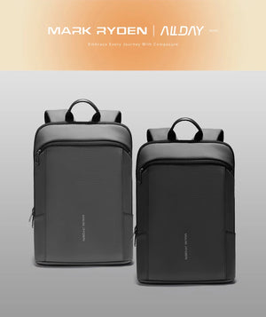 MARK RYDEN MR7003 Compact Waterproof Business and Laptop Backpack
