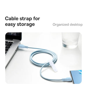 BASEUS Pudding Series 100W USB-C to USB-C Fast Charging Cable