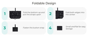 BAGSMART Multifunctional Waterproof Foldable Laptop and Tote Bag