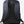 Navy commuter backpack back view with breathable panel and adjustable shoulder straps