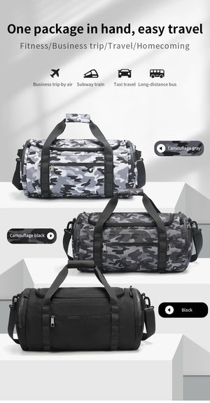TIGERNU N1051 Large Capacity Waterproof Duffle and Sports Bag