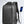 Waterproof laptop backpack, dark gray front with USB charging port and side strap