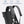 Black ergonomic S-shaped shoulder strap with thick padding for comfortable carry