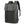 Waterproof travel backpack front view with flap pocket, front straps, and side handle