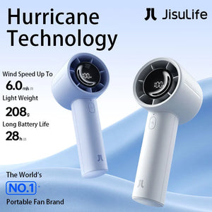 JISULIFE Life10s Mini Rechargeable Handheld Portable Fan