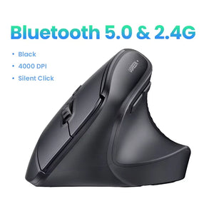 UGREEN M571 Dual-Mode Ergonomic Vertical Bluetooth Wireless Mouse