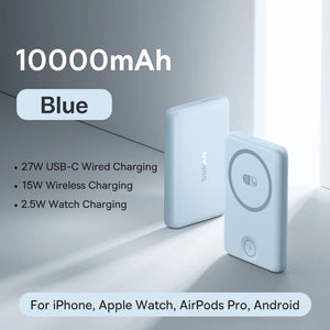 BASEUS EnerFill FT11 2in1 Magnetic Power Bank for iPhone and Apple Watch