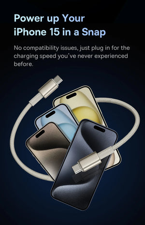 BASEUS Tungsten Gold 100W USB-C to USB-C Fast Charging Cable