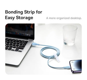 BASEUS Pudding Series 2.4A USB-A to Lightning Fast Charging Cable