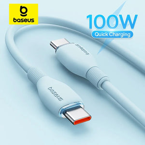 BASEUS Pudding Series 100W USB-C to USB-C Fast Charging Cable