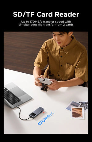 UGREEN Uno 8in1 USB-C Multiport Adapter and USB Hub