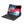 Black detachable keyboard case for iPad folded out on a stand