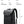 Grey roll-top travel backpack shown at angle with front flap and side zipper pocket