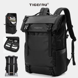 TIGERNU B91025 Expandable Large Capacity Waterproof Travel Backpack
